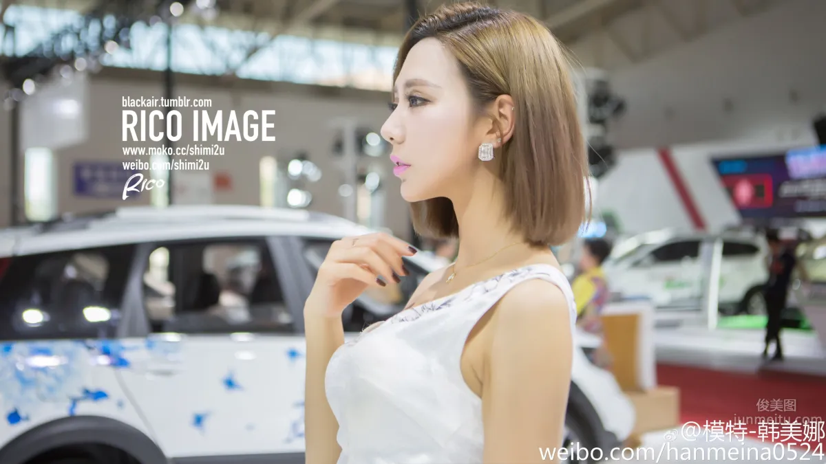 Han Meina, FAW Audi Tour Signed Car Model photo 3