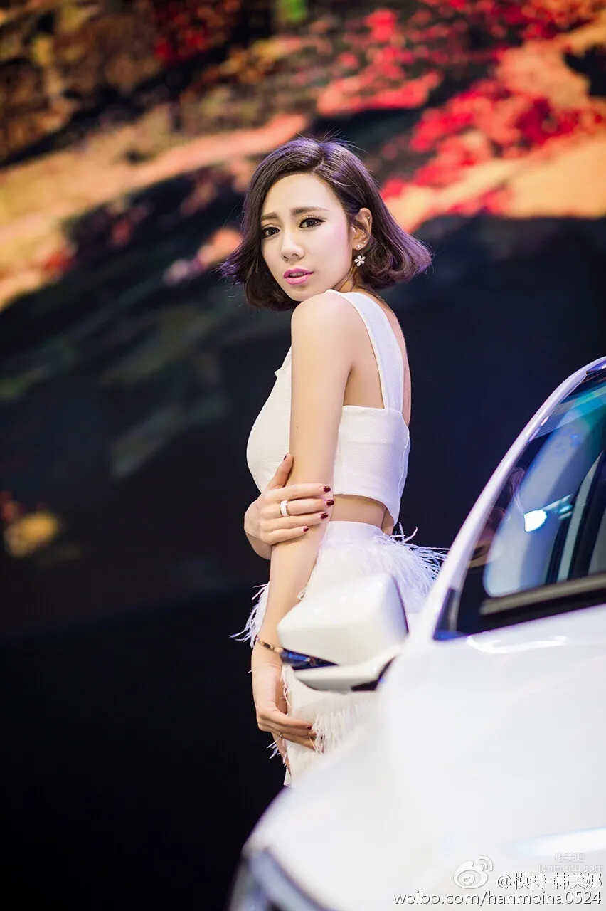Han Meina, FAW Audi Tour Signed Car Model photo 6