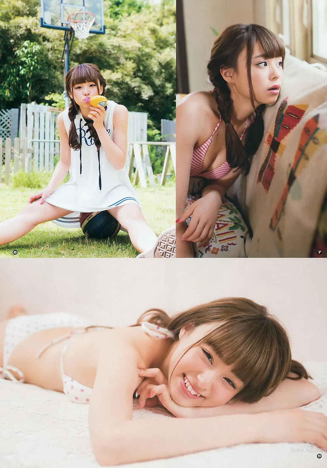 [Young Gangan] 2015 No.14-15 山地まり 平祐奈 おのののか 佐藤麗奈 [28P] 25