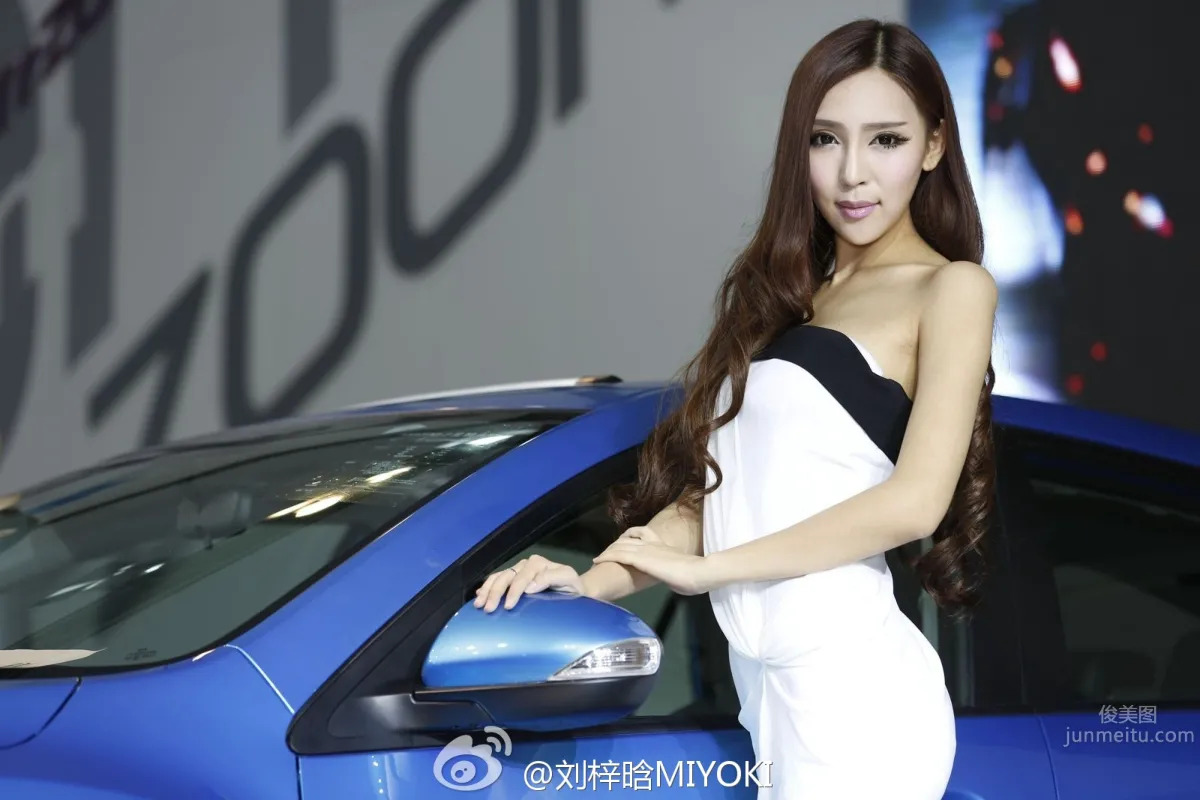 Liu Zihan MIYOKI - Popular Car Model Photo Collection photo 34