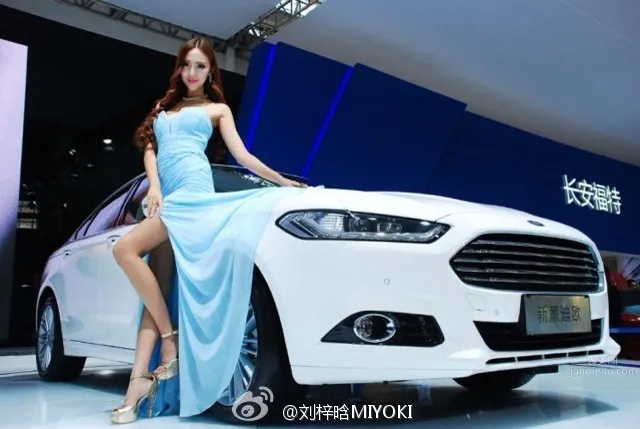 Liu Zihan MIYOKI - Popular Car Model Photo Collection photo 28
