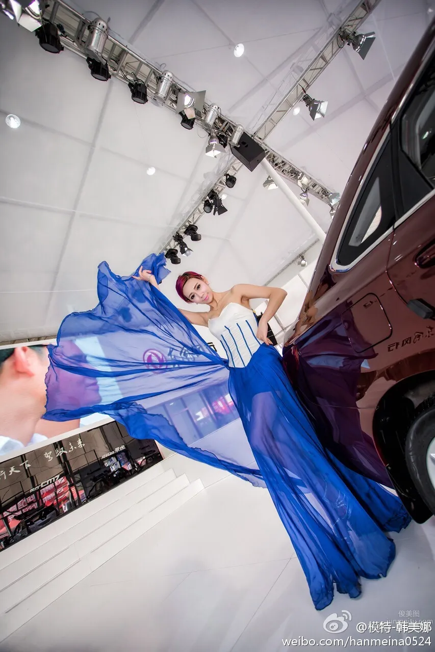 Han Meina, FAW Audi Tour Signed Car Model photo 27