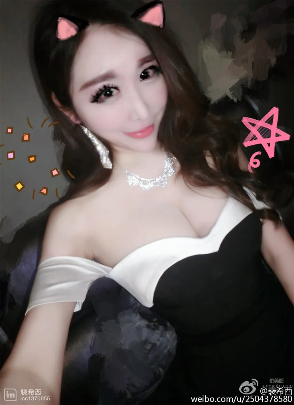 裴希西- 大奶美女感自拍美图_15