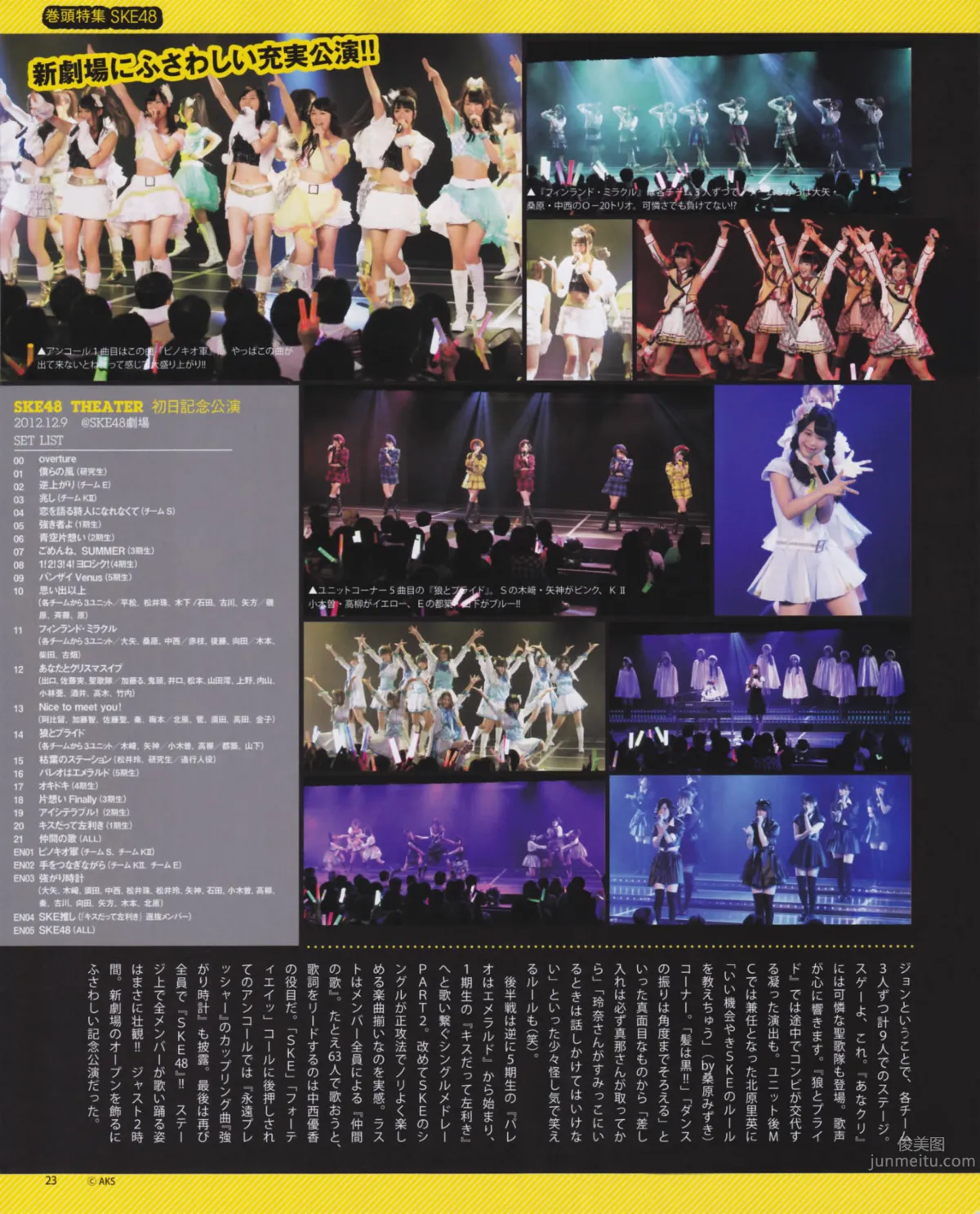 [Bomb Magazine] 2013 No.02 高橋南 松井珠理奈 河西智美 北原裡英 24