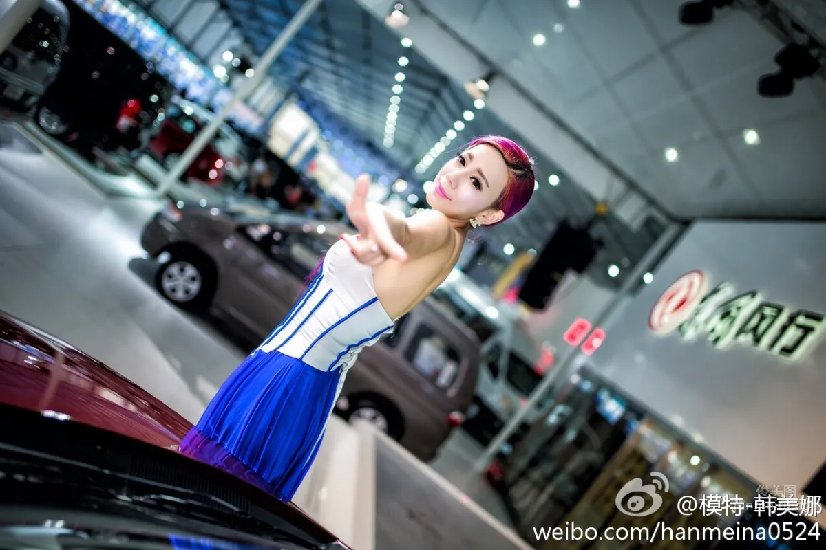Han Meina, FAW Audi Tour Signed Car Model photo 32
