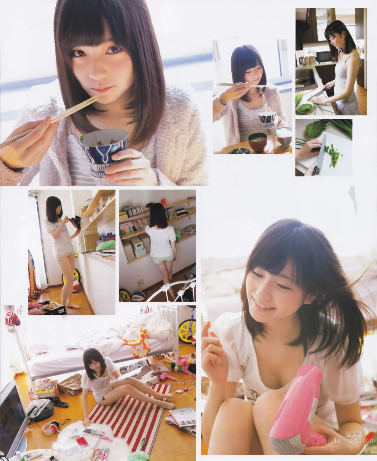 [Bomb Magazine] 2013 No.01 岛崎遥香 桑原みずき_5
