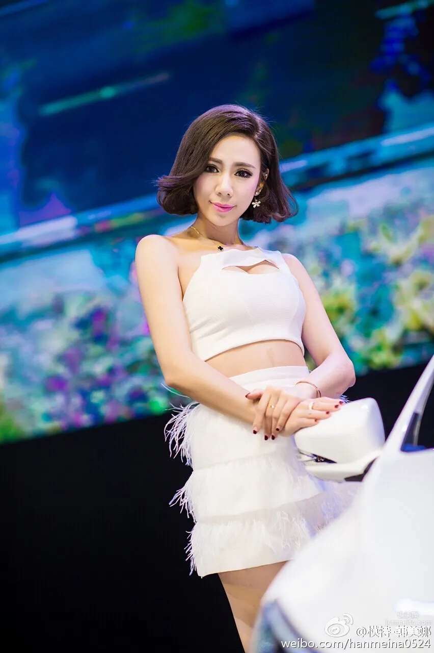 Han Meina, FAW Audi Tour Signed Car Model photo 8