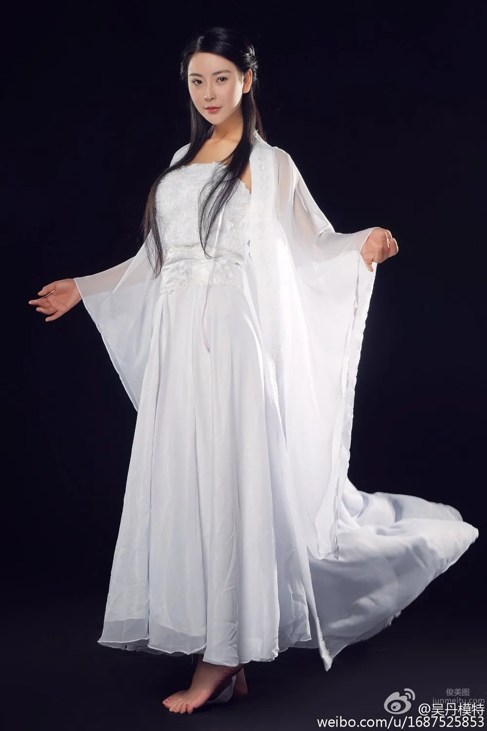 Model Wu Dan, Elegant Beauty Retro Temptation Photo Set photo 33