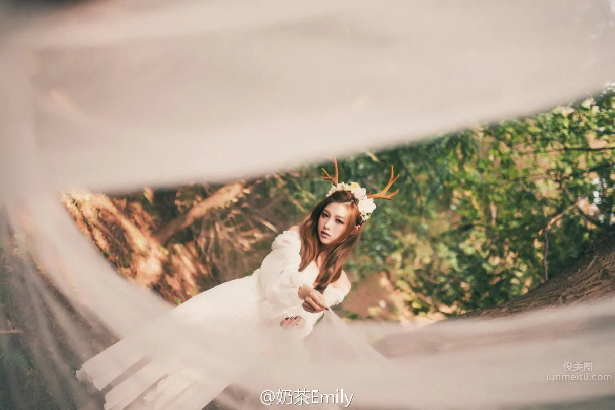 Naicha Emily, Fresh and Eye-Catching Outdoor Shoot Special photo 43