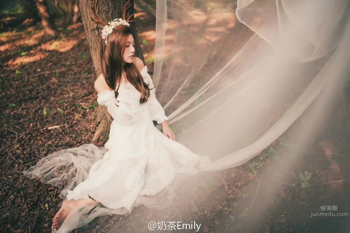 Naicha Emily, Fresh and Eye-Catching Outdoor Shoot Special photo 41