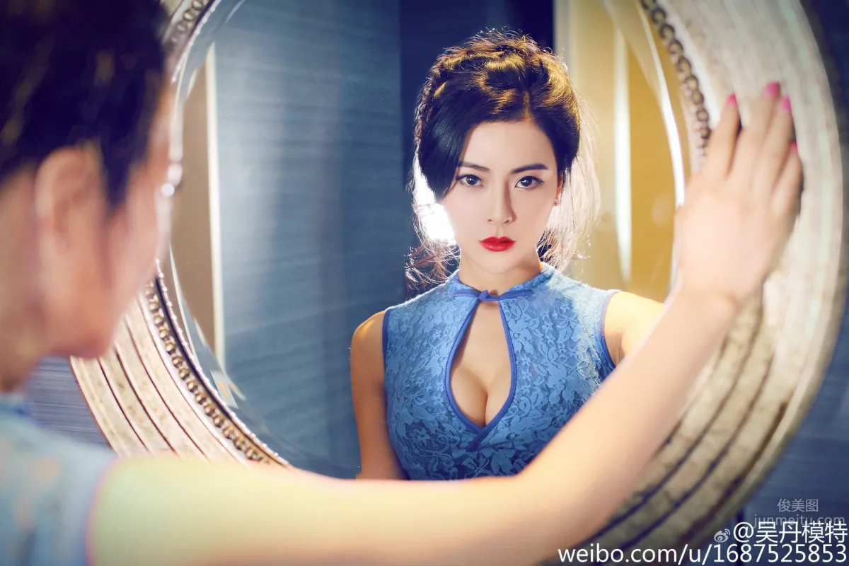 Model Wu Dan, Elegant Beauty Retro Temptation Photo Set photo 10