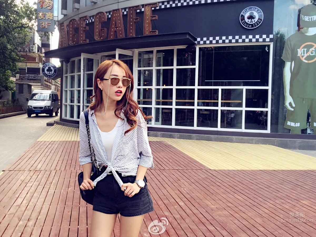Huang Yilin, Vivi Xinwei Chief Model Outdoor Shoot Photo photo 40