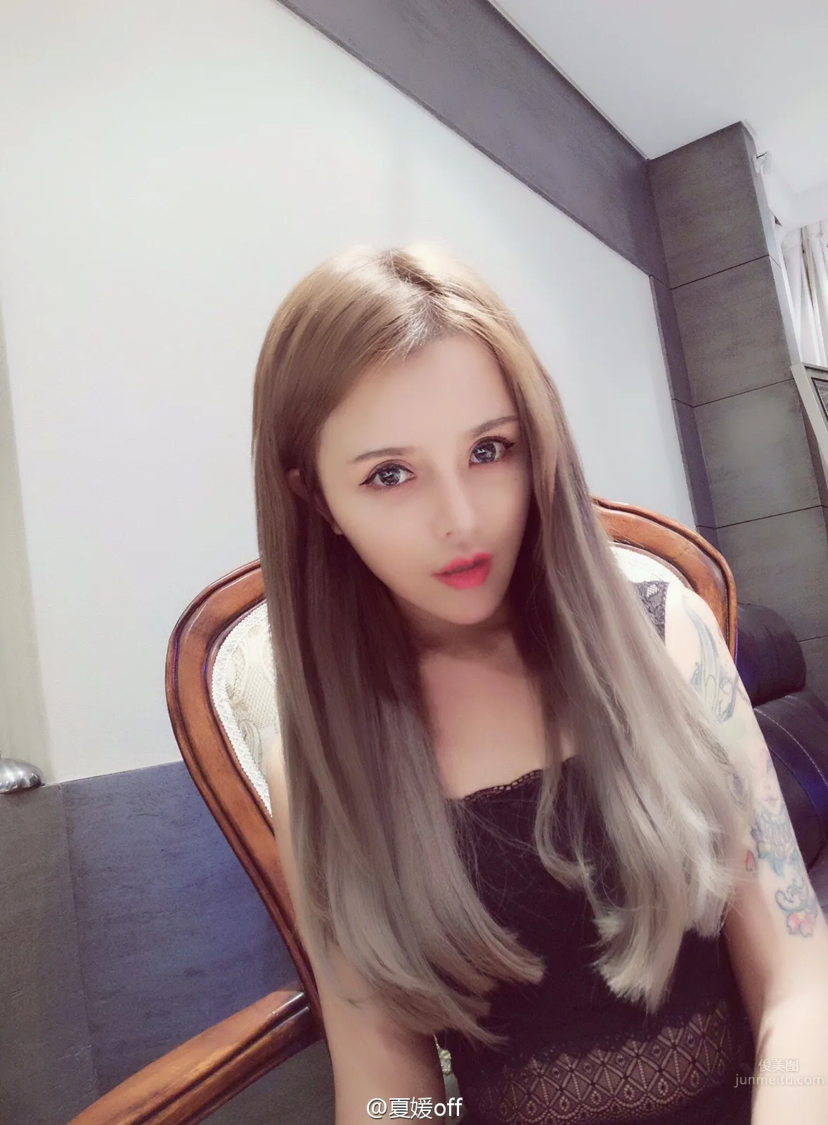 夏媛媛(夏媛off)- 美容師香豔私房照 24