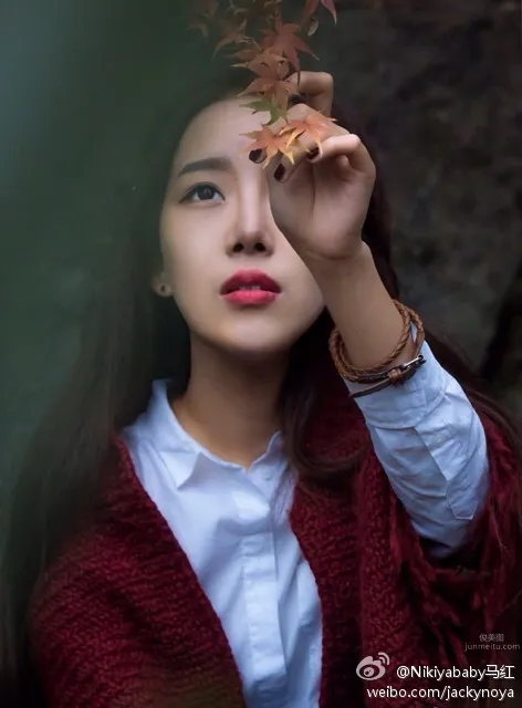 Ma Hong, Fresh and Eye-Catching, Non-Mainstream Private Shoot photo 21