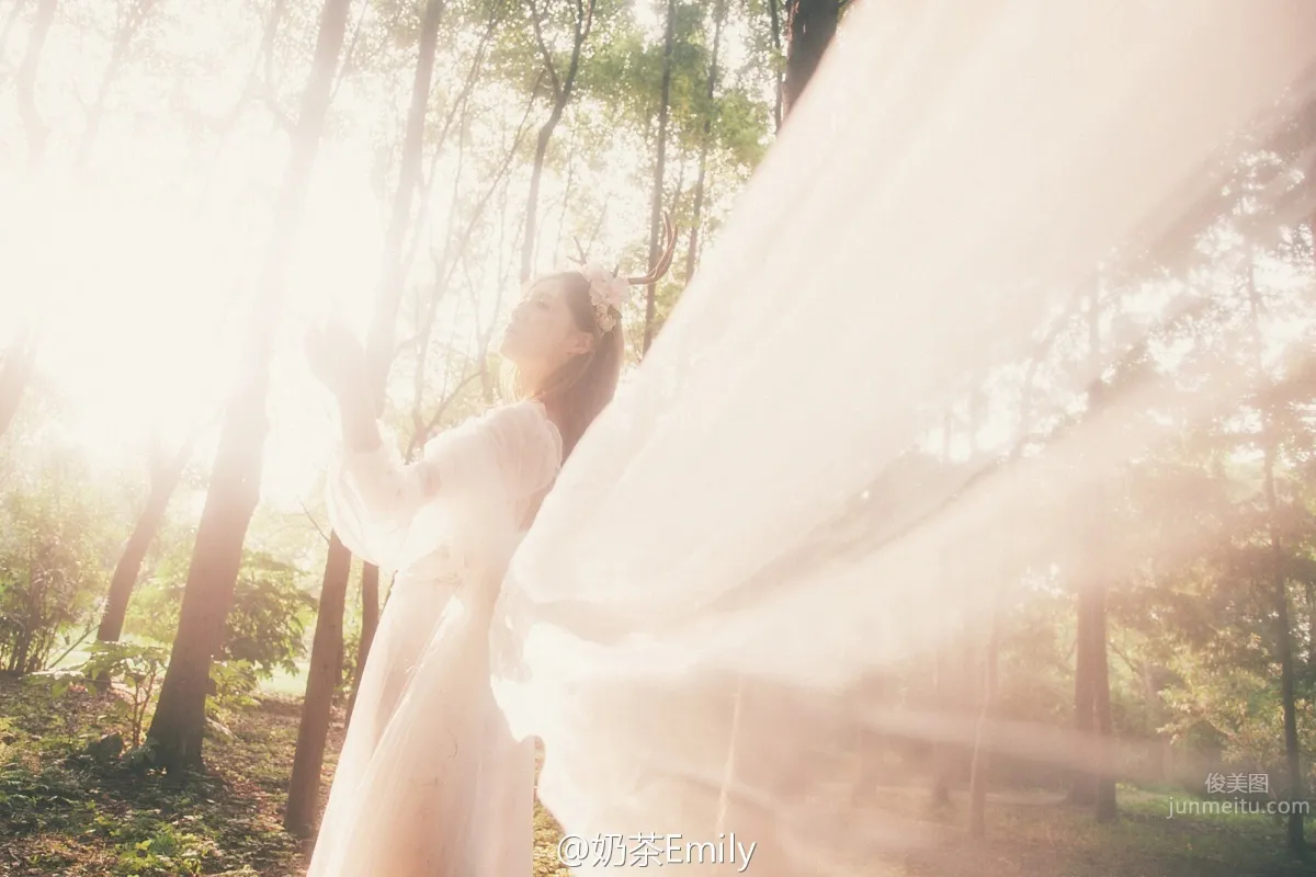 Naicha Emily, Fresh and Eye-Catching Outdoor Shoot Special photo 42