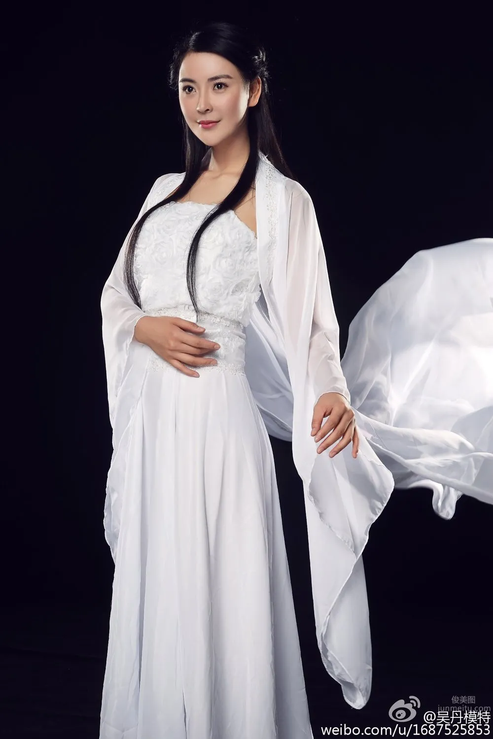 Model Wu Dan, Elegant Beauty Retro Temptation Photo Set photo 36