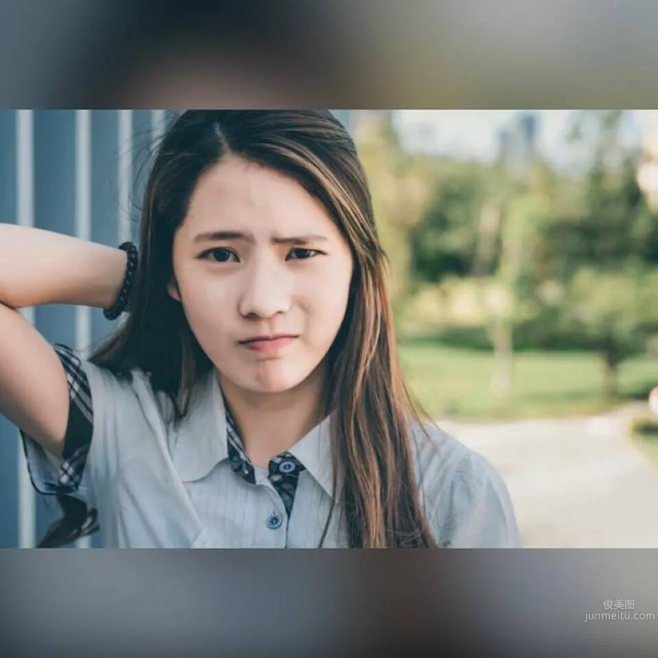 Zi Qian (Xiao Ziqian), October University Goddess Private Shoot photo 7