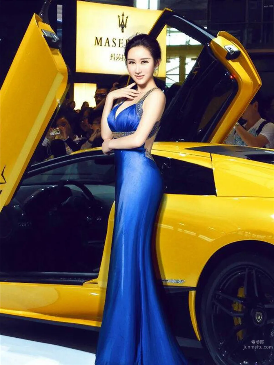 Kong Hanbing, Extraordinary Elegance Car Model Seductive Sexy Photos photo 35