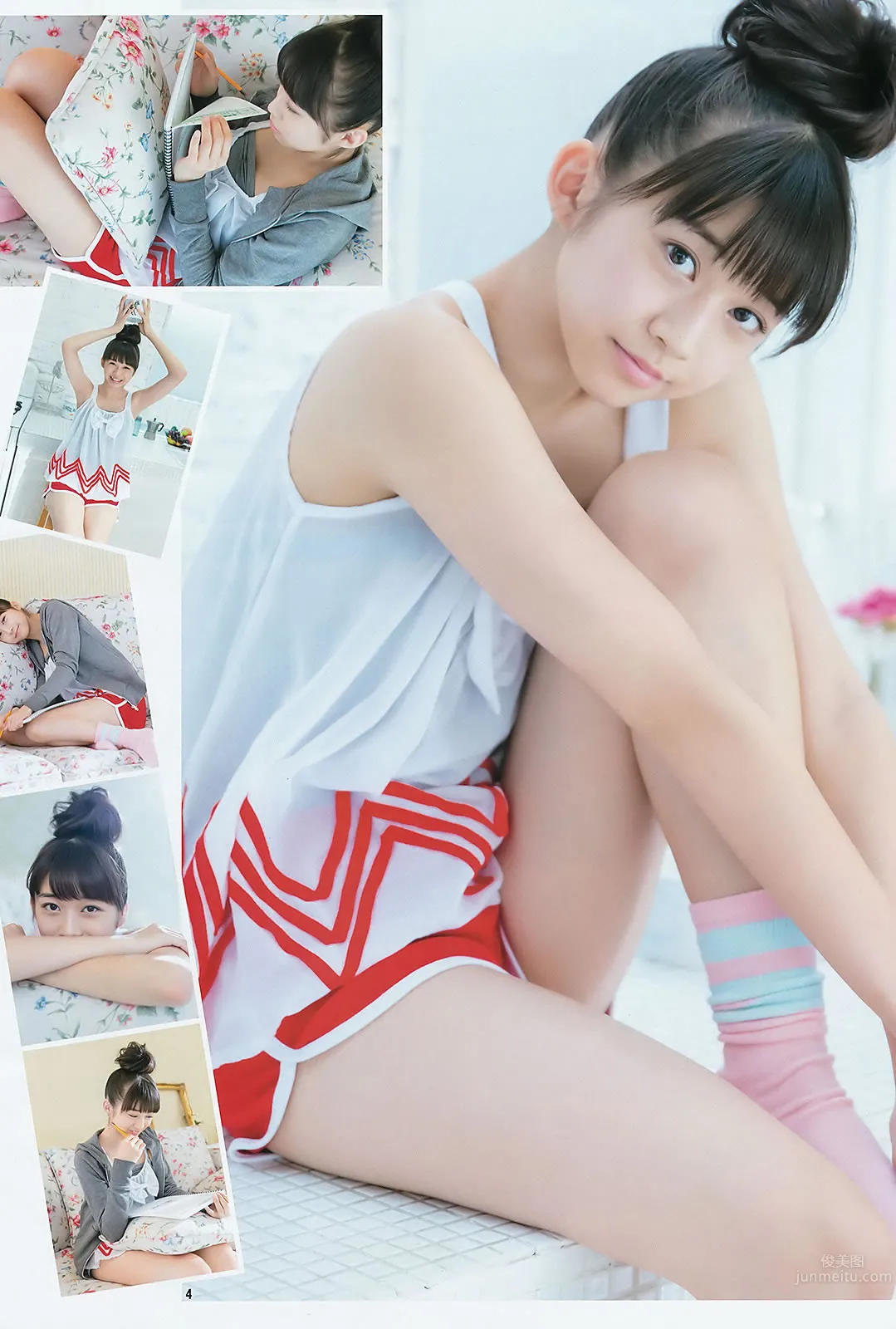 [Weekly Young Jump] 2015 No.46-47 柏木由紀 山下エミリー 牧野真莉愛 佐藤麗奈 [24P]_5