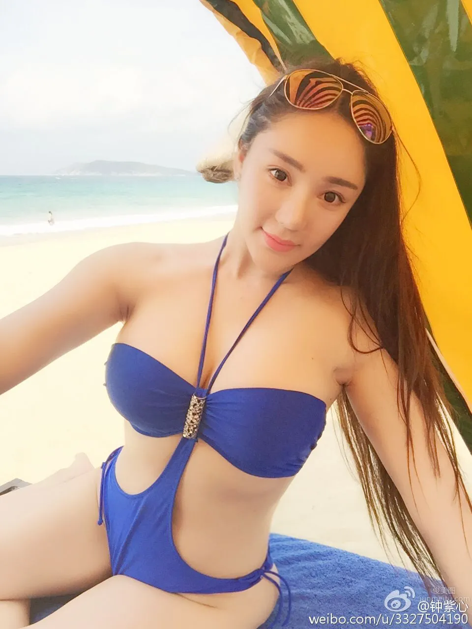 鐘紫心(楊紫璐)- 比基尼誘惑私房照 15