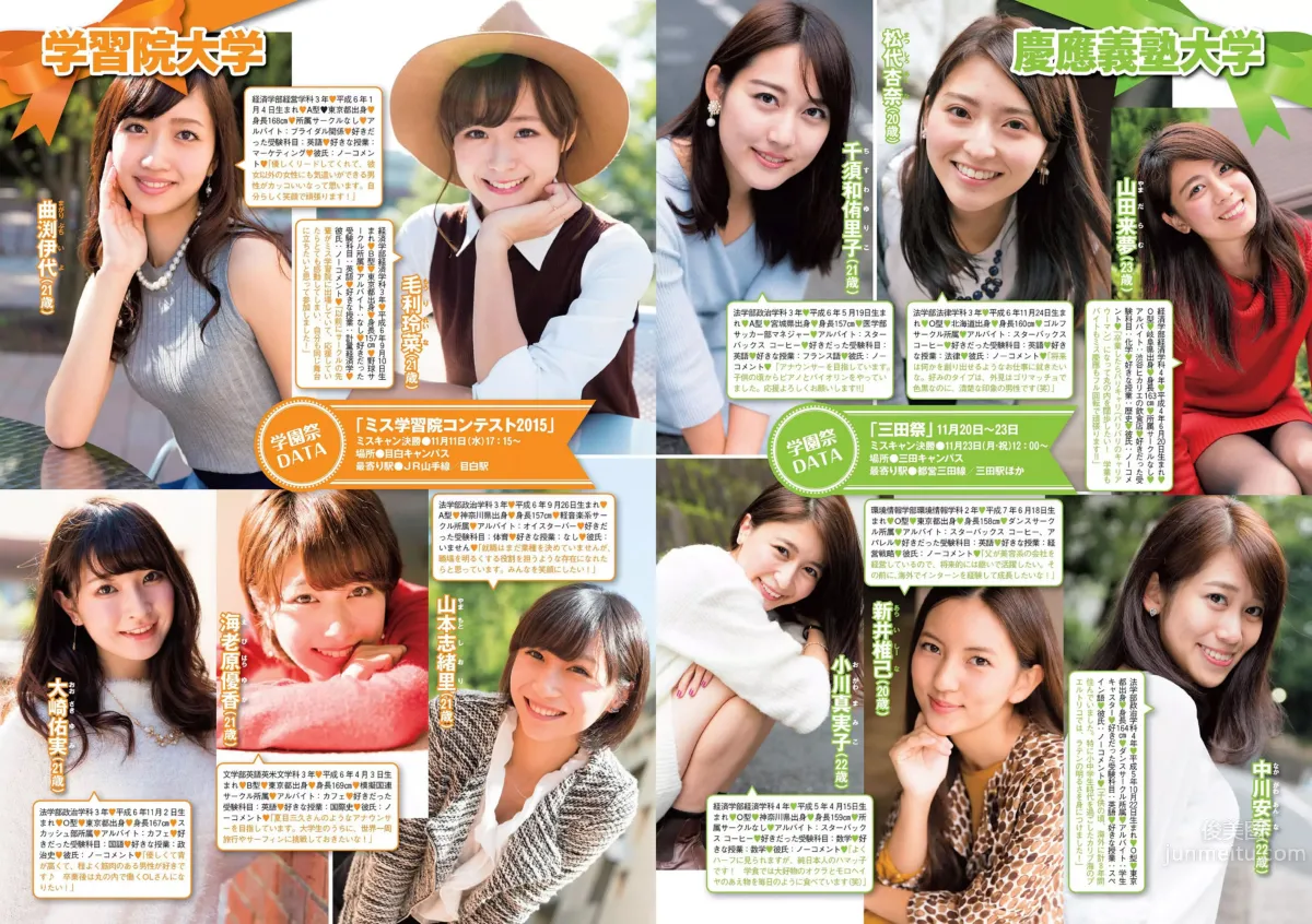 [Weekly Playboy] 2015 No.46-47 筧美和子 淺川梨奈 藤原令子 兒玉遙 坂口佳穂 林美佐 阿部乃みく 35