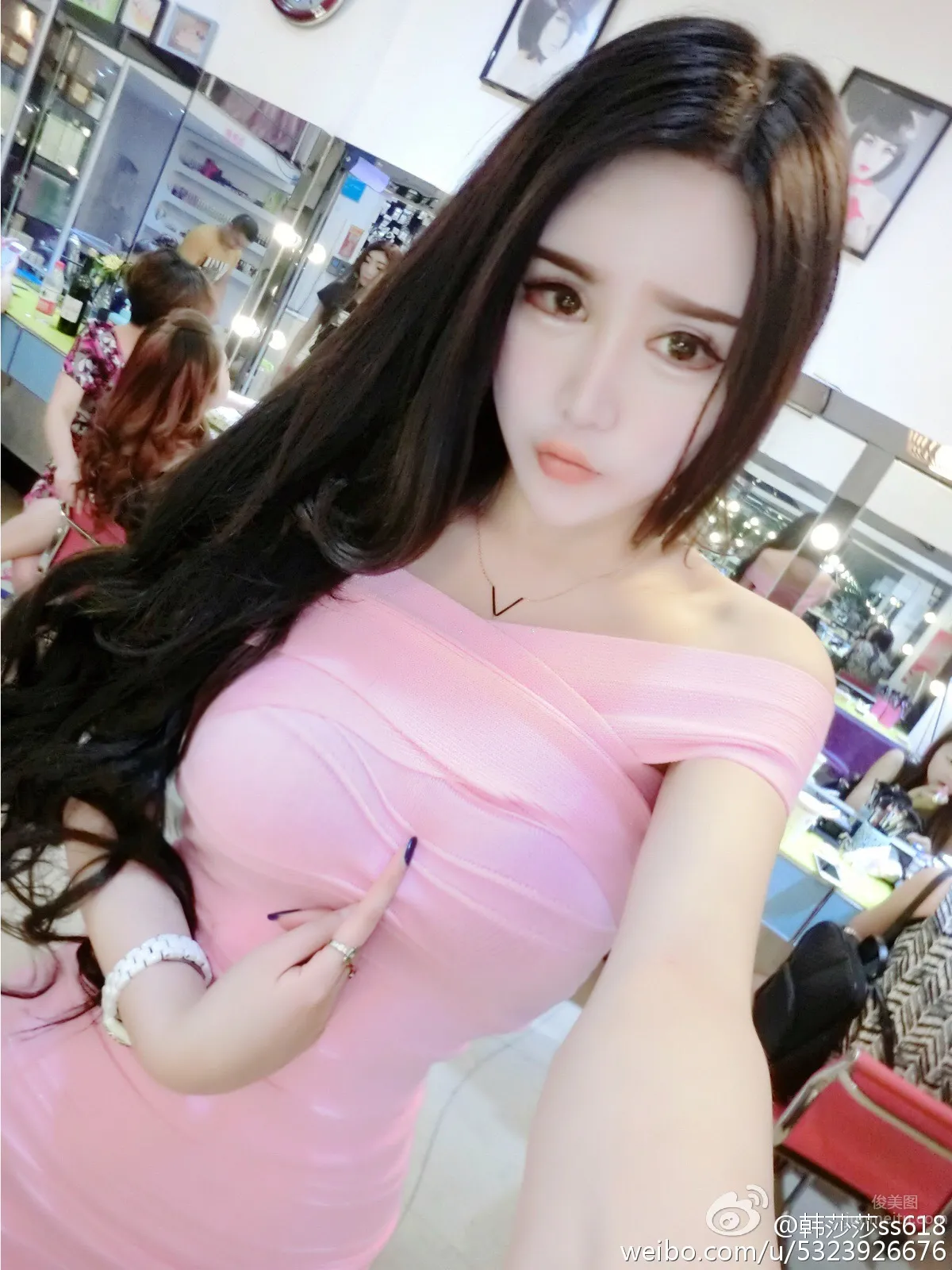 Han Shasha- Weibo Bold Sexy Private Shoot photo 17