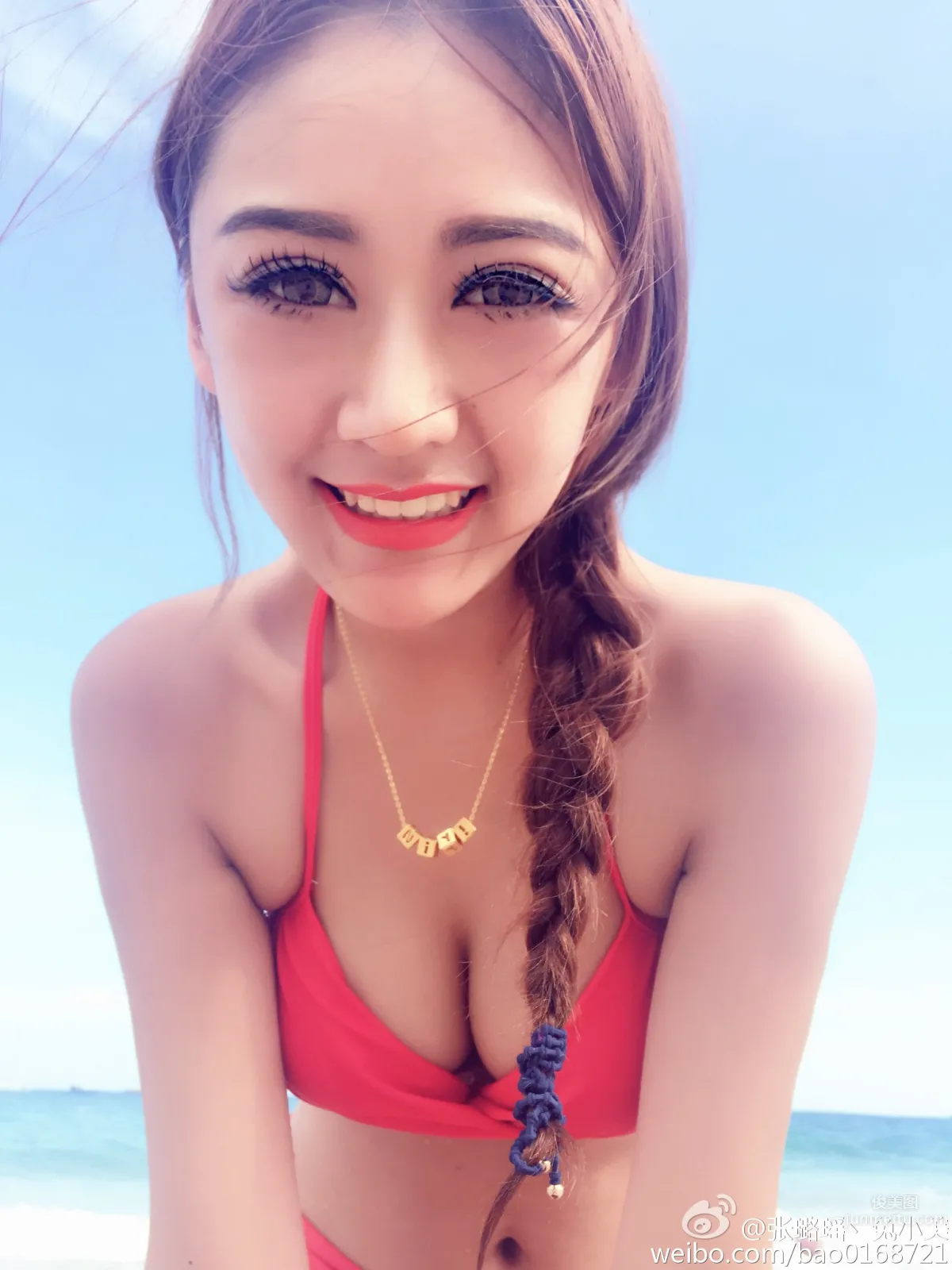兔小美(張璐瑤)- 最美事業線的汽車模特 35