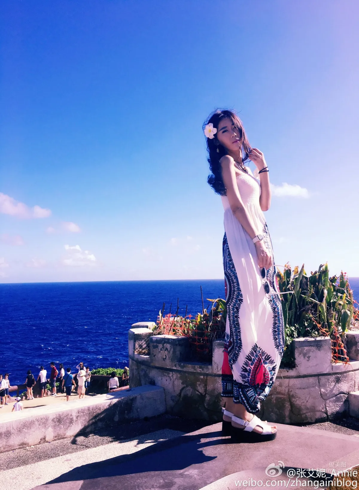 Zhang Aini Annie, Sexy and Eye-Catching Weibo Private Shoot photo 3
