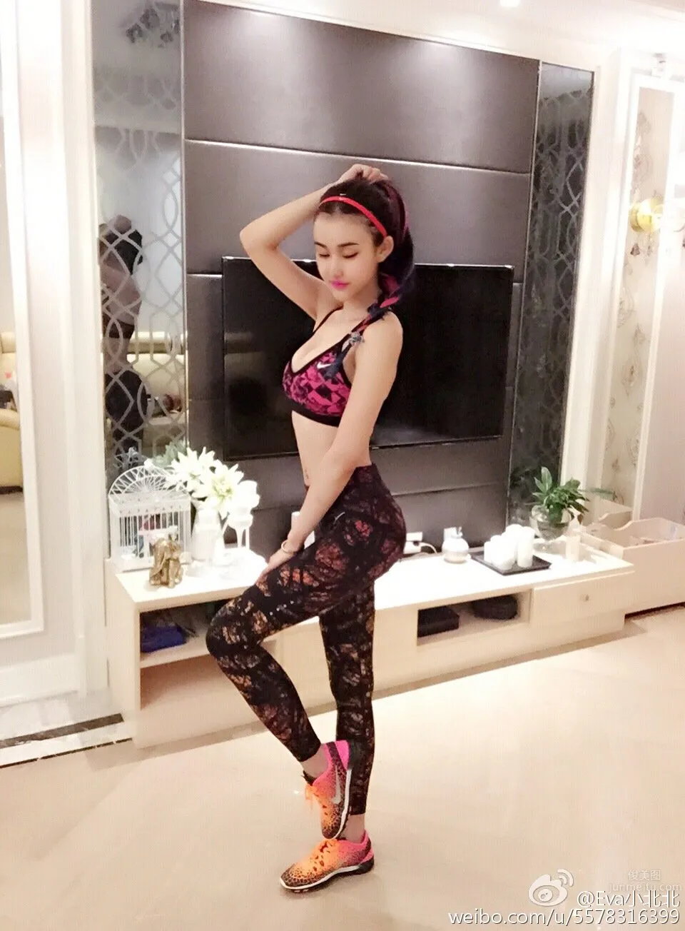 Eva Xiaobeibei, Weibo Charming Private Shoot photo 17
