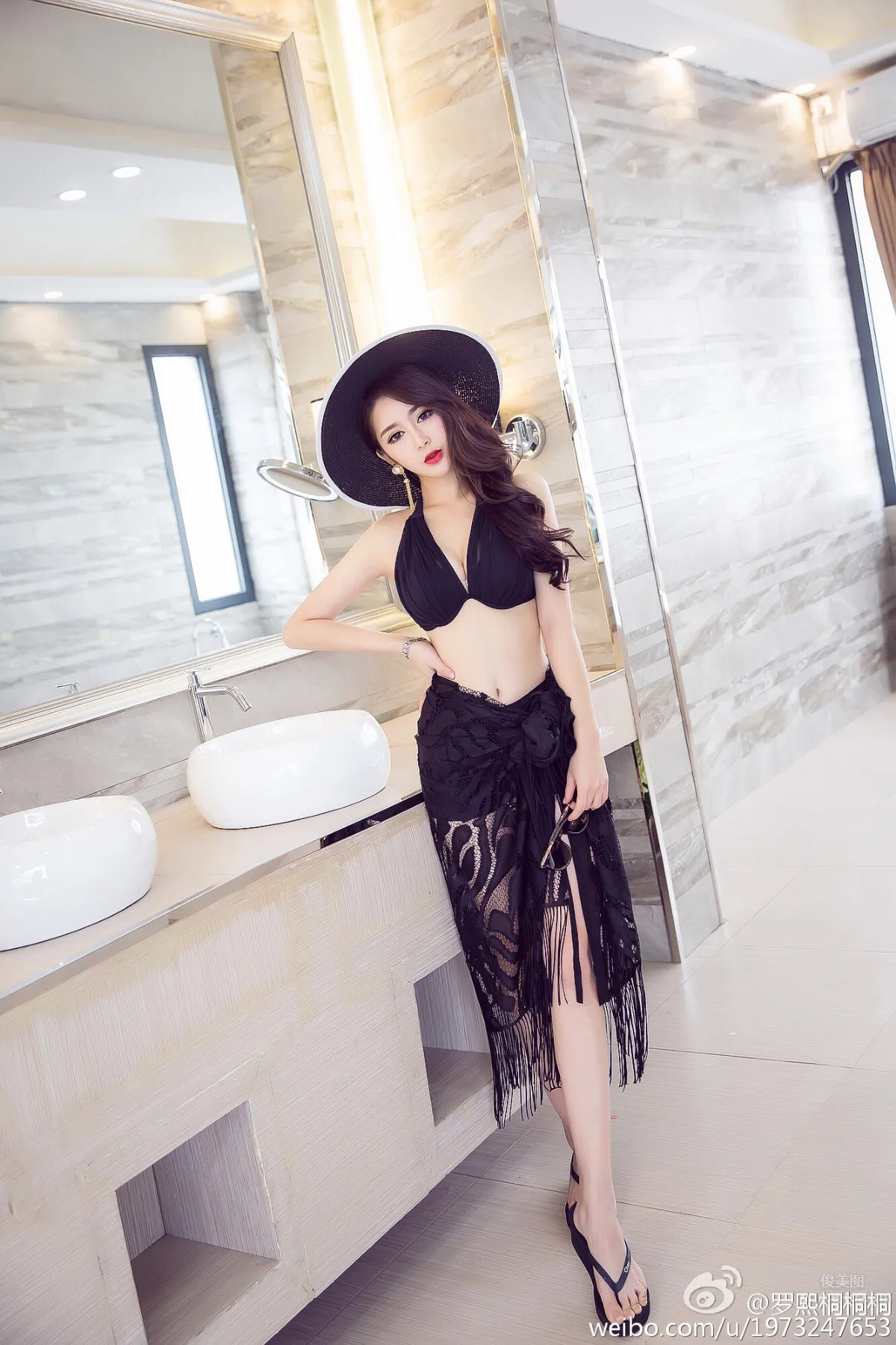 Luo Xitong - Long-Legged Beauty Model Super Eye-Catching photo 33