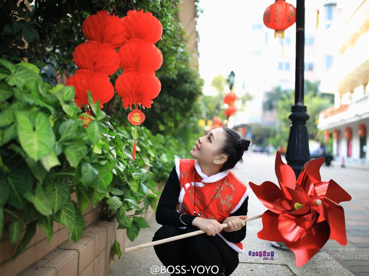 BOSS-YOYO - Sweet Model Weibo Private Shoot photo 33