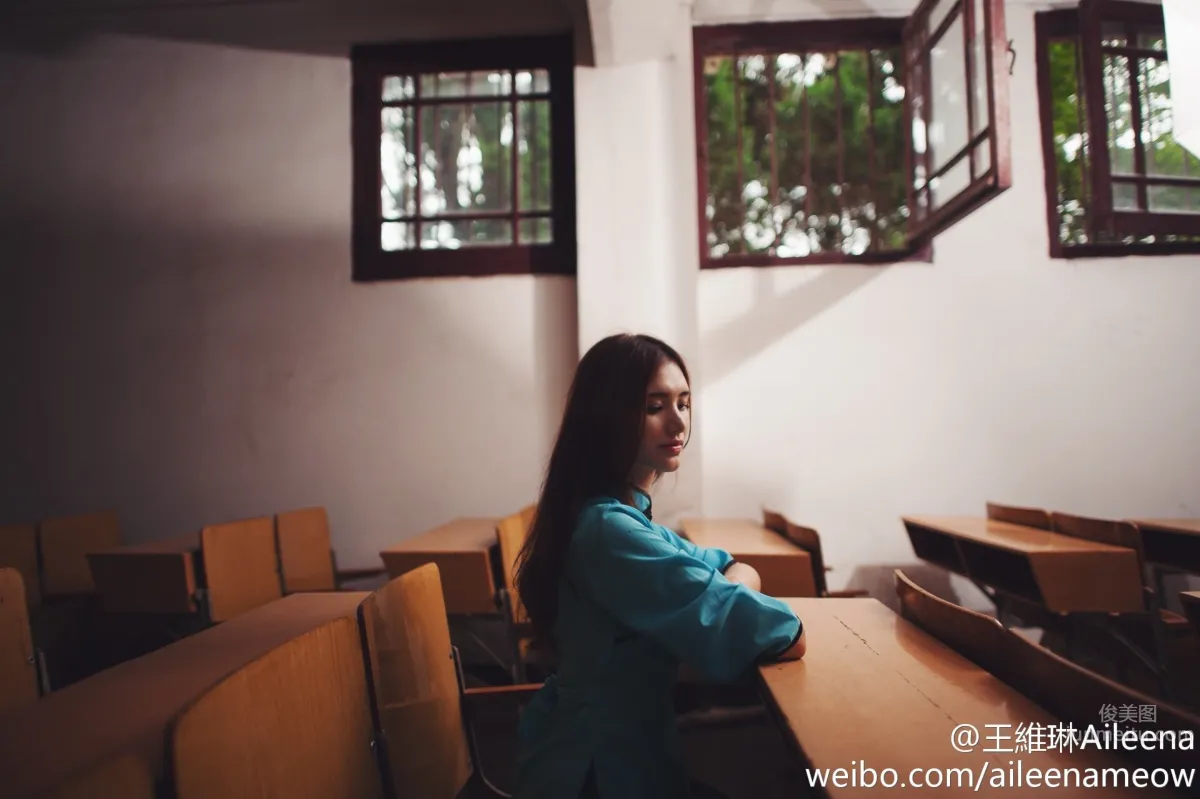 Wang Weilin, Wuhan University Goddess Super Fresh Private Shoot photo 47