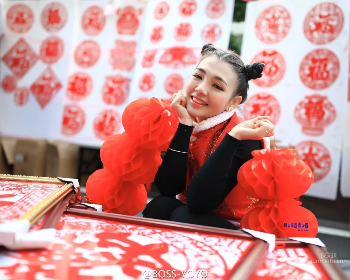 BOSS-YOYO - Sweet Model Weibo Private Shoot photo 32