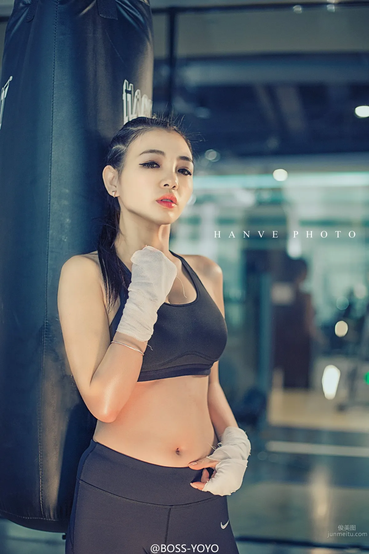 BOSS-YOYO - Sweet Model Weibo Private Shoot photo 1