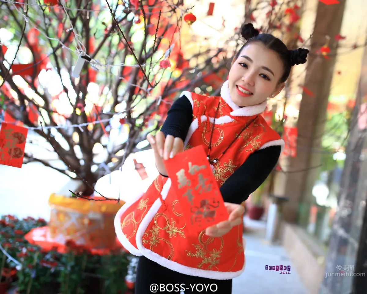 BOSS-YOYO - Sweet Model Weibo Private Shoot photo 26