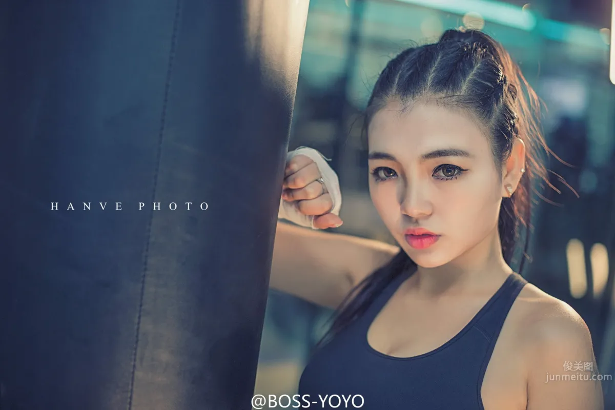 BOSS-YOYO - Sweet Model Weibo Private Shoot photo 3