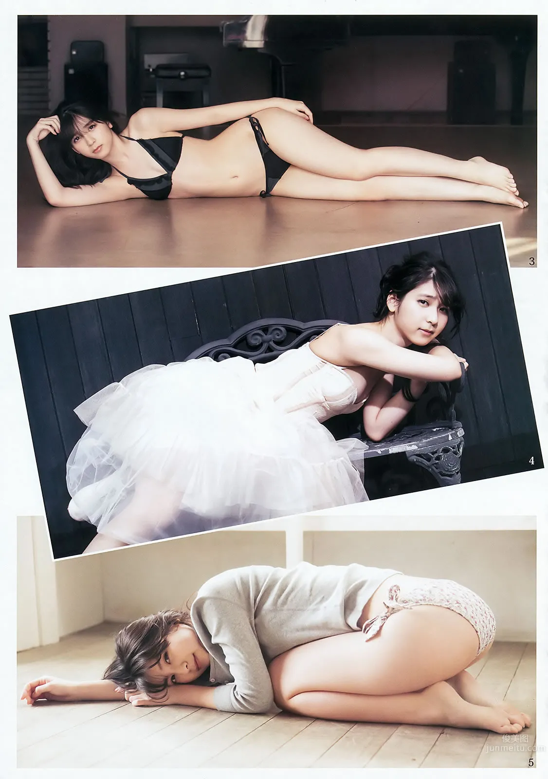 [Weekly Young Jump] 2016 No.14-15 村岡菜摘 小林由依 今泉佑唯 河村美咲 白間美瑠 宮脇咲良 松永有紗_7