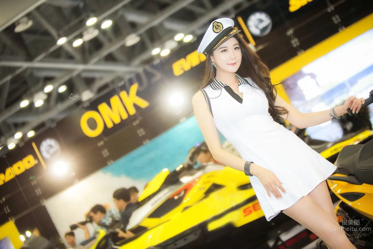 殷夏榮(은하영)- 南韓人氣車模美腿寫真 26