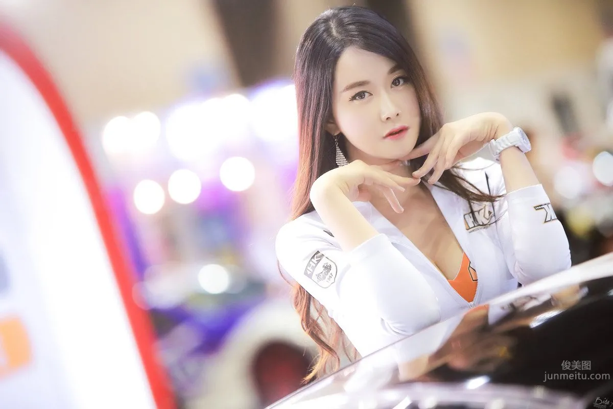 殷夏榮(은하영)- 南韓人氣車模美腿寫真 7