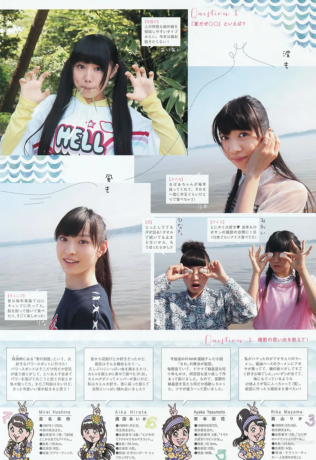 [Weekly Big Comic Spirits] 2015 No.29-31 私立恵比壽中學 浜崎香帆 森咲樹 橋本奈々未 白石麻衣 [22P] 15