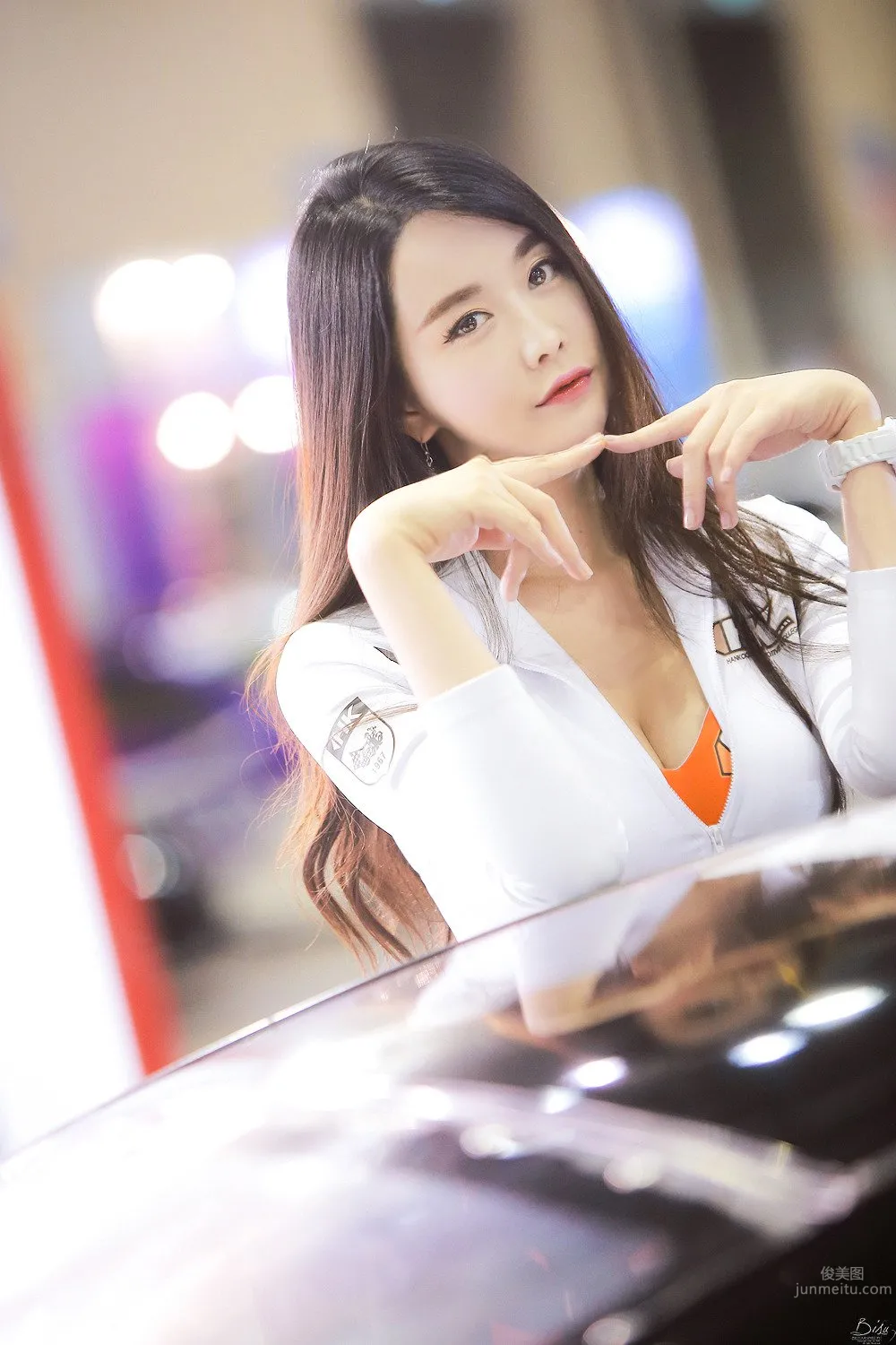 殷夏榮(은하영)- 南韓人氣車模美腿寫真 8