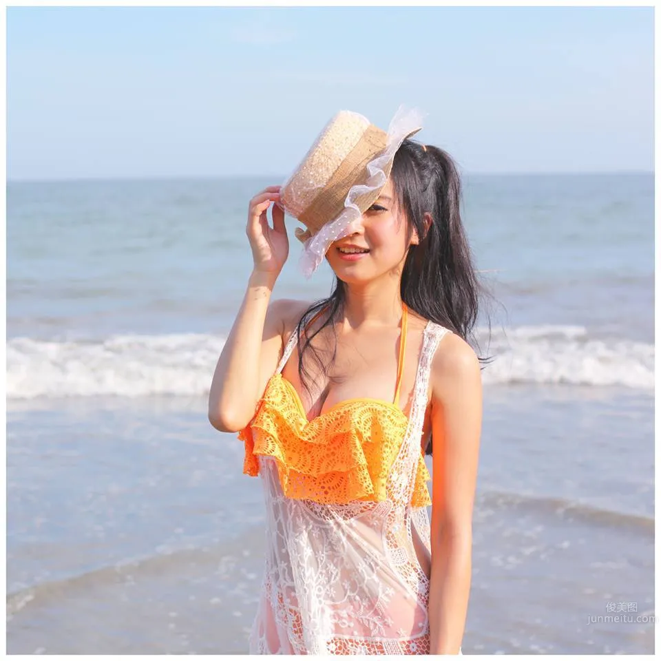 孟洁Candy- 好阳光和无辜的「电眼美女」_0