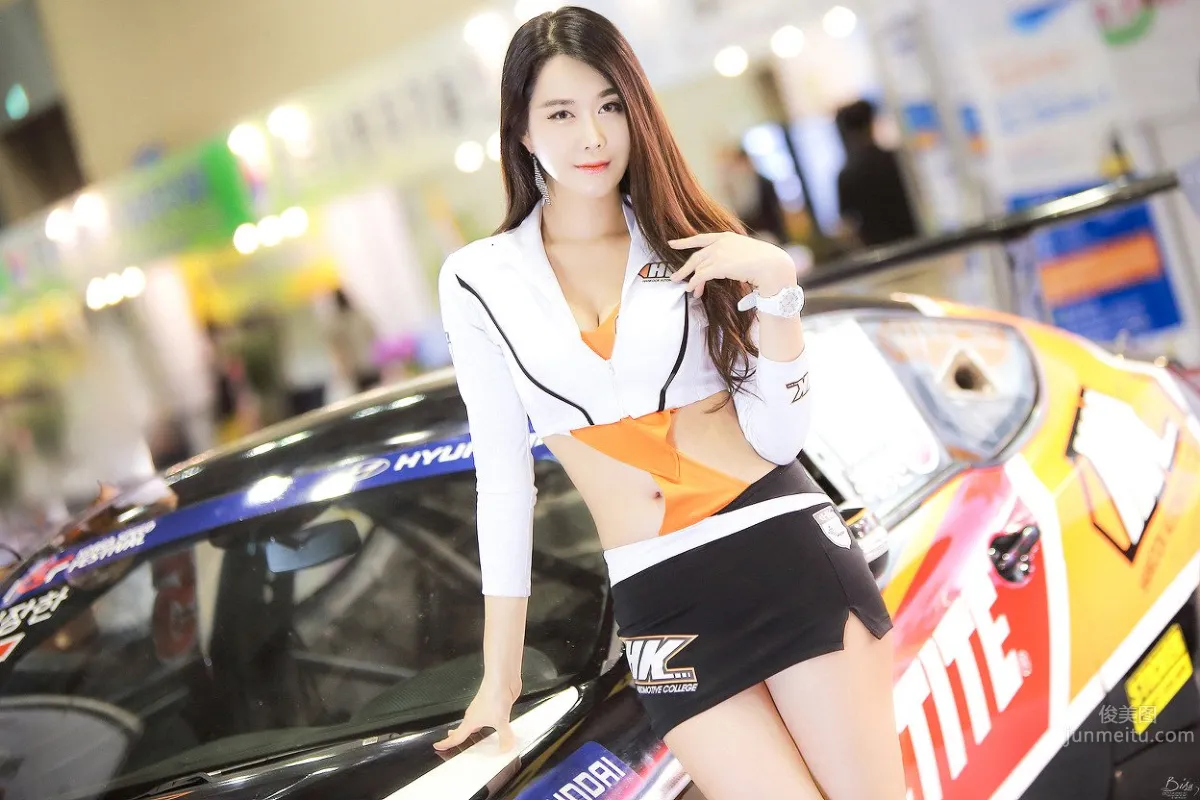 殷夏榮(은하영)- 南韓人氣車模美腿寫真 4