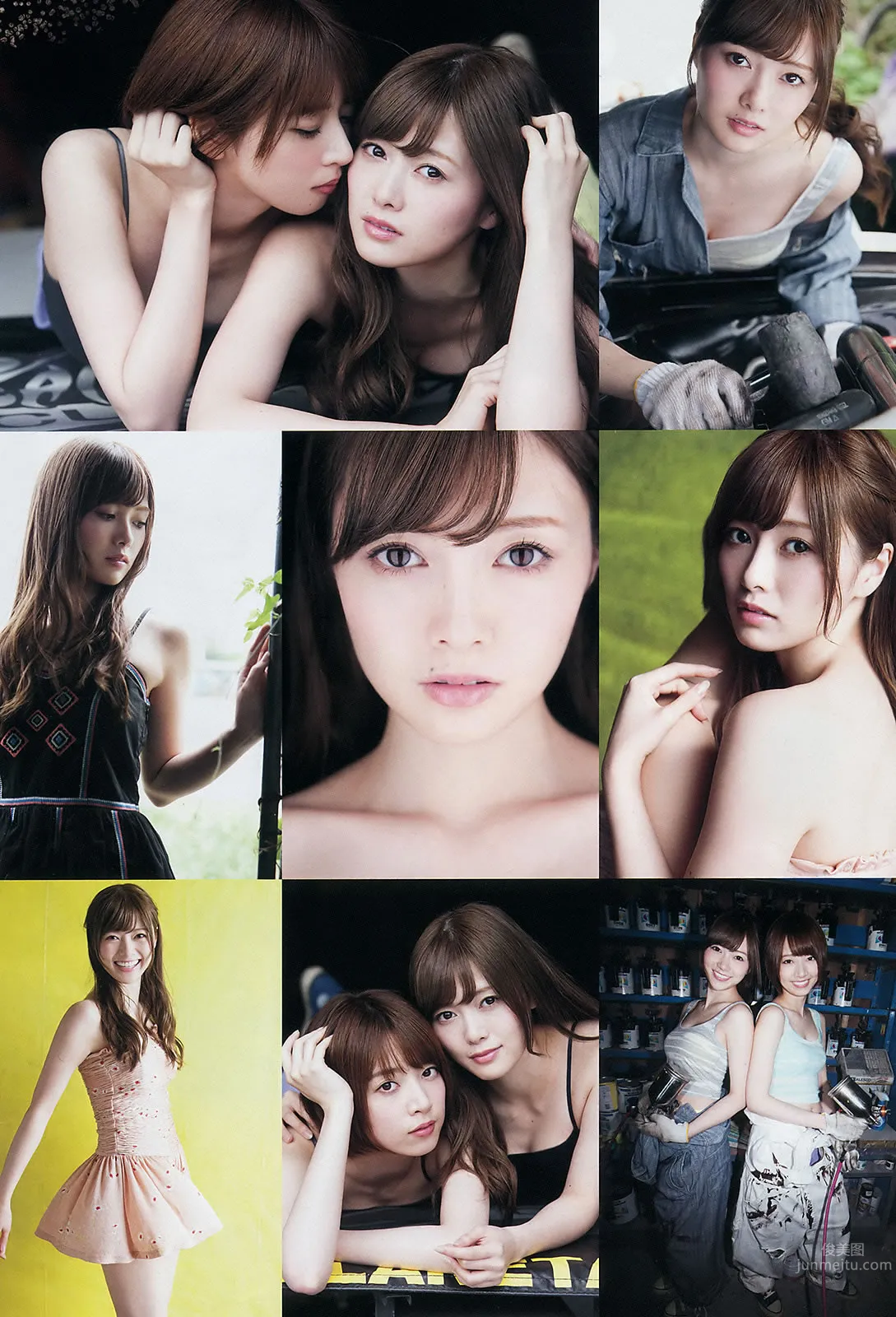 [Weekly Big Comic Spirits] 2015 No.29-31 私立恵比寿中学 浜崎香帆 森咲樹 橋本奈々未 白石麻衣 [22P]_7