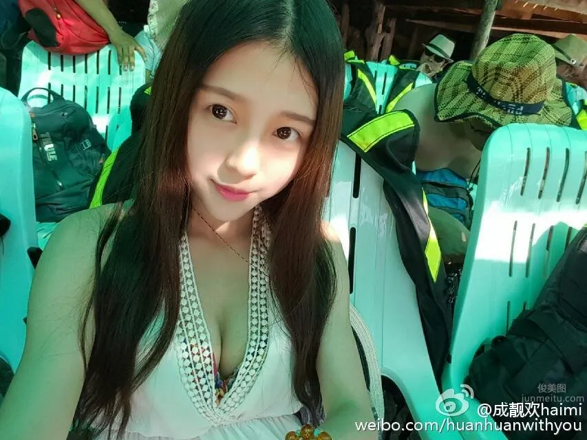 Cheng Lianghuan Haimi, Fresh and Beautiful Campus Beauty Private Shoot photo 9
