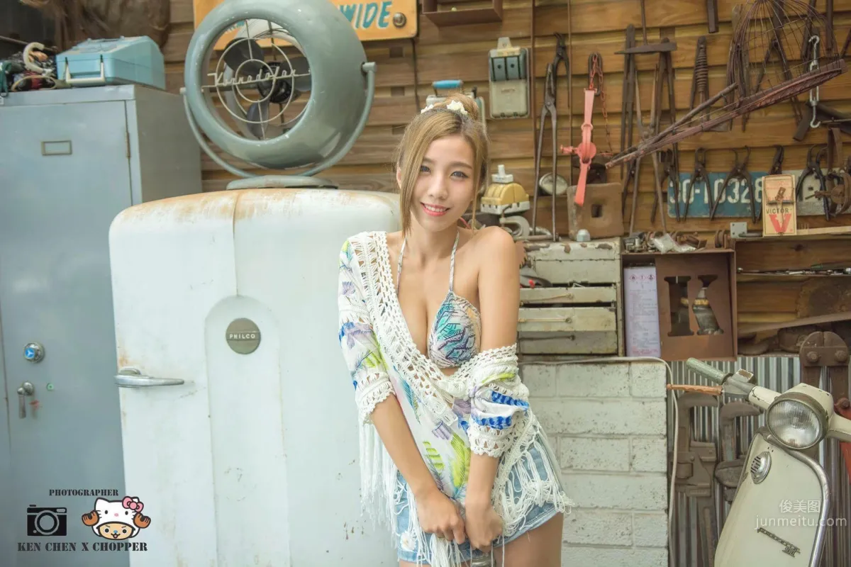 張宇婷- 人氣美女沙灘比基尼合輯 34