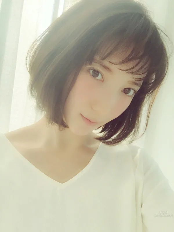 堀みづき- 短發美人迷人生活照 22