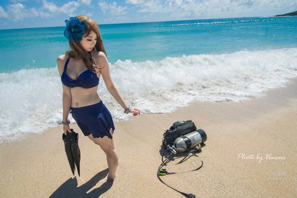 Sylvia小希- 短發美人戶外寫真 15