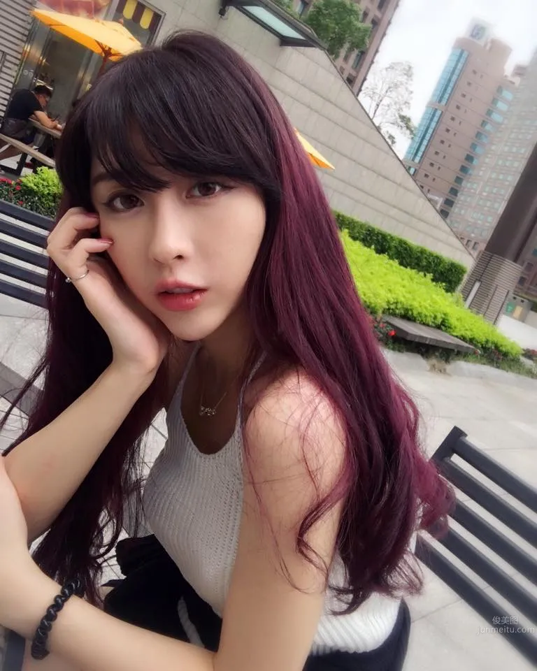 Zhang Daibi - Shih Hsin University Sweet D-Cup Hot Girl Private Shoot photo 22