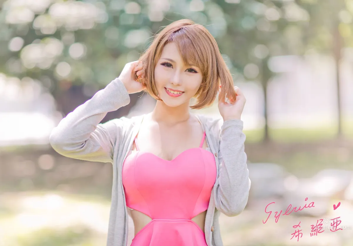 Sylvia小希- 短發美人戶外寫真 6